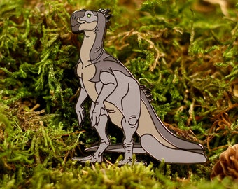 Tenontosaurus Sesha - Metal Pin - Dinosaur - The Devils Demons