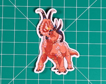 Diabloceratops  I  Dinosaur Sticker  I  Vinyl Sticker