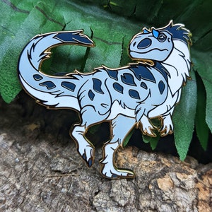 Yutyrannus Metal Pin - Dinosaur
