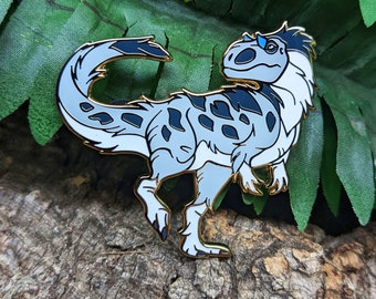 Yutyrannus Metal Pin - Dinosaur