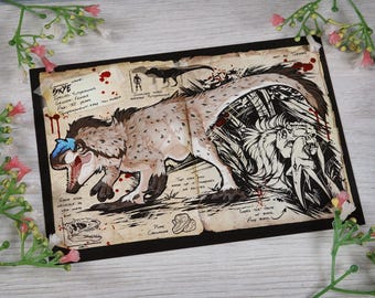 Postcard - Yutyrannus Dossier Art