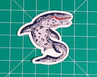 Mosasaurus  I  Dinosaur Sticker  I  Vinyl Sticker