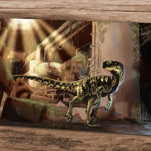 A4 photo print - Raptor in factory
