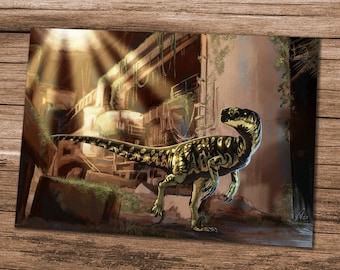 A4 photo print - Raptor in factory