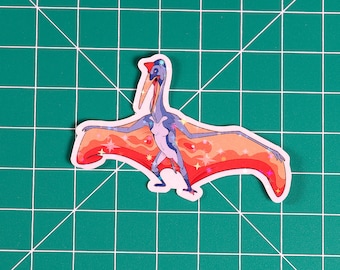 Quetzalcoatlus  I  Dinosaur Sticker  I  Vinyl Sticker