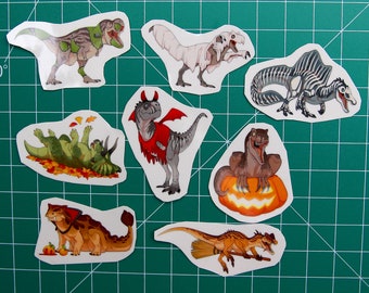 Temporary Tattoos - Dinosaur Halloween - Minis