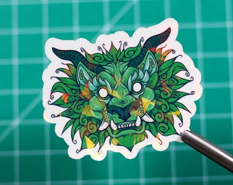 FooDog - Sticker - Handmade - Aufkleber - Sparkly