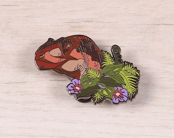 Giganotosaurus Pin - Hard Enamel Pin - Dinosaur Pin