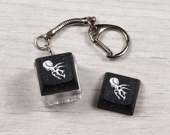 Dinosaur Keycap - Triceratops Skull - Clicky Keychain - Fidget toy - Excavation Paleontology