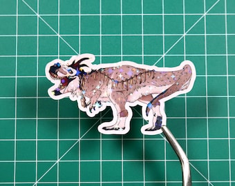 Halloween Dinosaur Sticker - Voodoo Yutyrannus