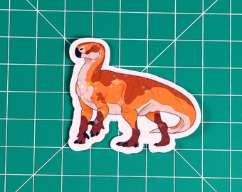 Iguanodon  I  Dinosaur Sticker  I  Vinyl Sticker