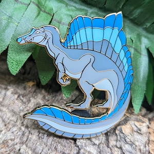 Spinosaurus Metal Pin - Dinosaur