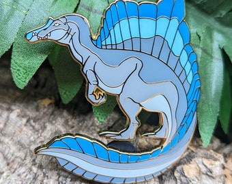 Spinosaurus Metal Pin - Dinosaur