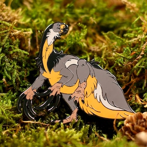 Therizinosaurus - Metal Pin - Dinosaur