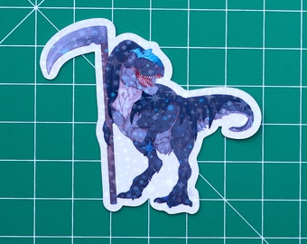 Halloween Yutyrannus - Reaper - Dinosaur Sticker