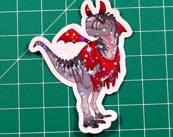 Halloween Carnotaurus - Dinosaur Sticker