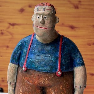 Young Frankenstein, ceramic sculpture