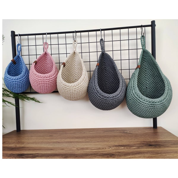 Wall Hanging Basket, Storage Hanging Basket, Bathroom Hanging Basket, Hanging Fruit Basket, Kitchen Basket