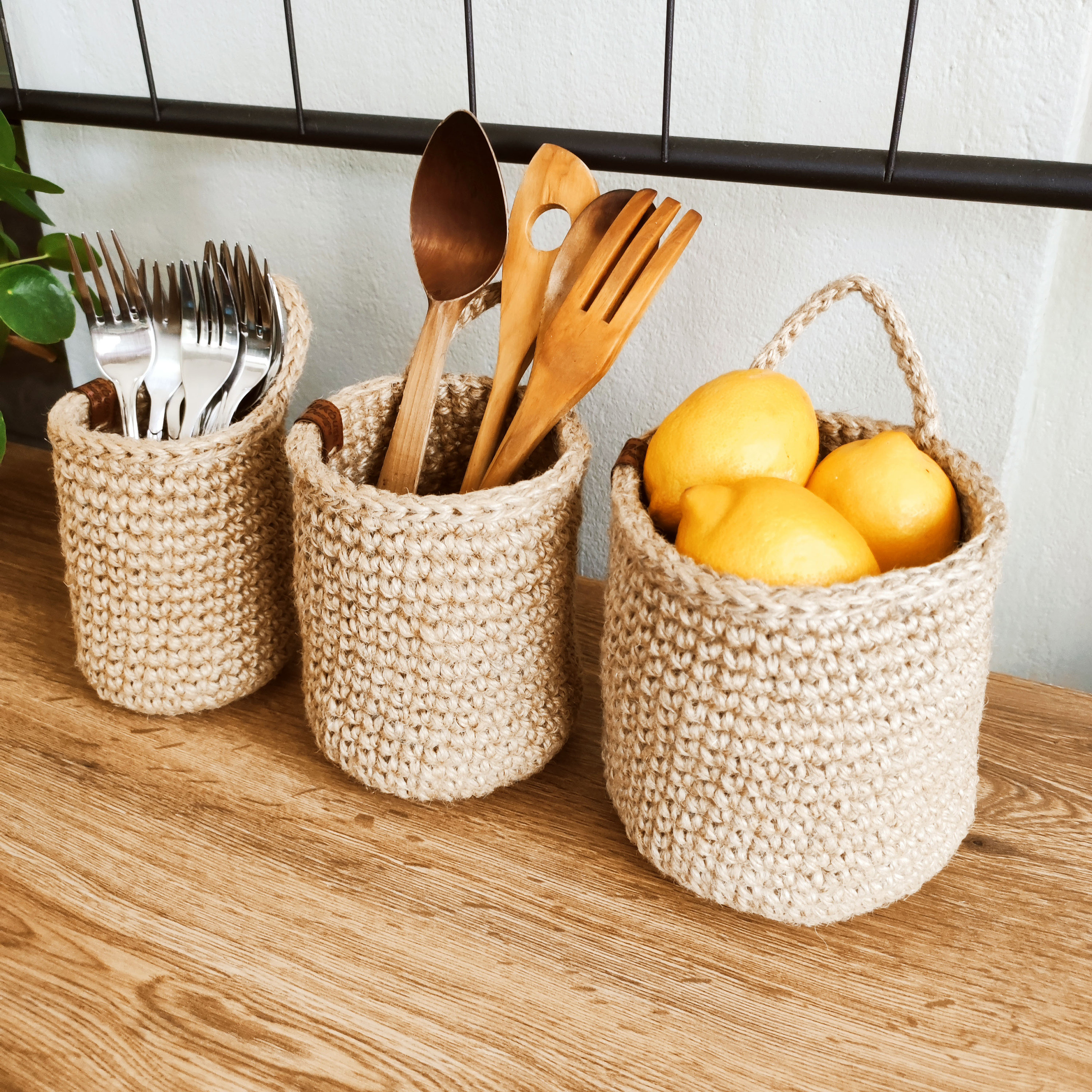 Cestino In Ferro Battuto Per Frutta - Contenitore Decorativo Da Tavolo, Per Cucina O Sala - Foto 5