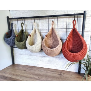 Wall hanging basket, Vegetable Storage hanging basket, Hanging Planter Basket, Hanging fruit basket, Bathroom hanging basket image 2