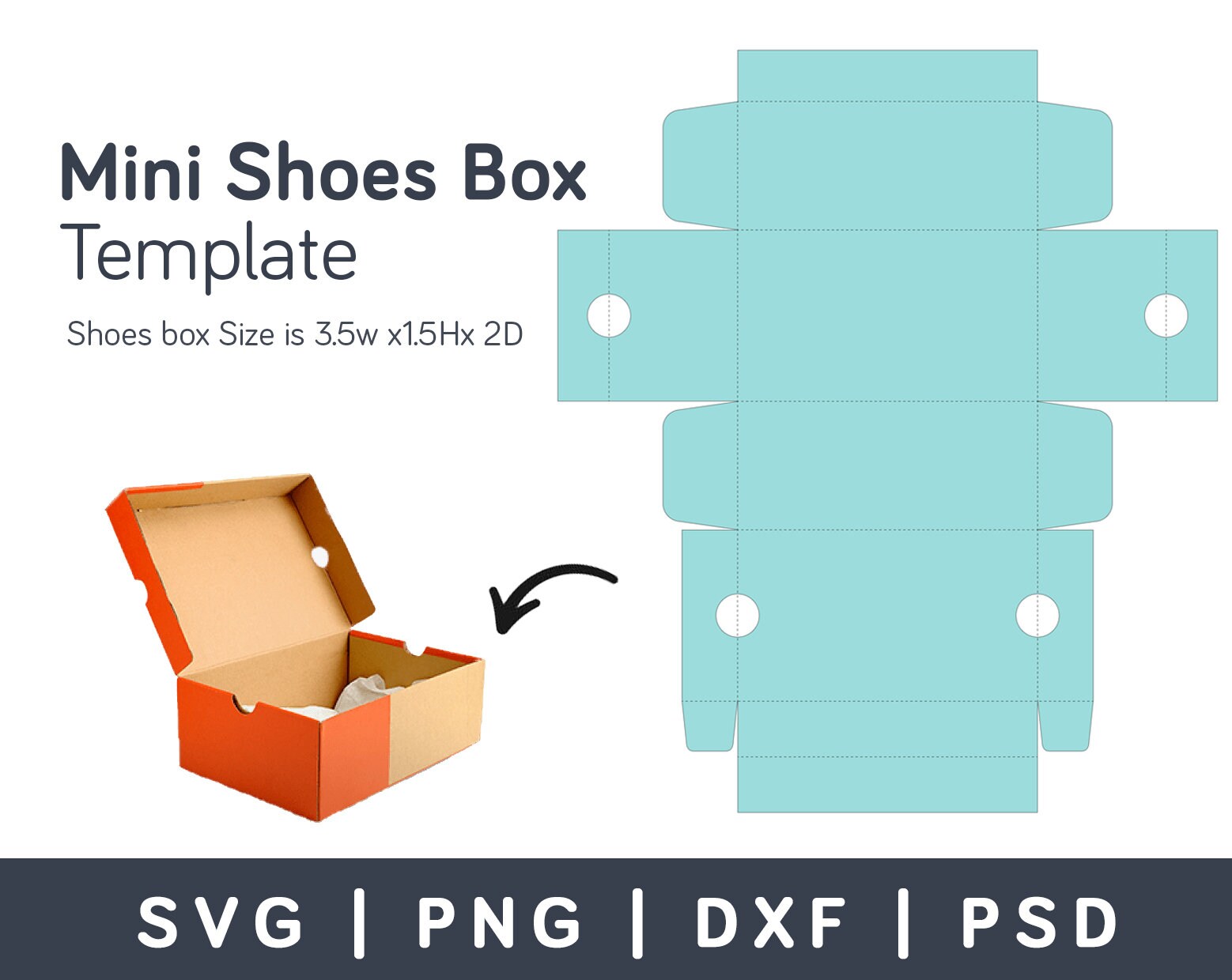 Printable Mini Shoe Box Template Printable World Holiday