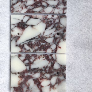 Marble Light Switch BLANK , VIOLA  Marble