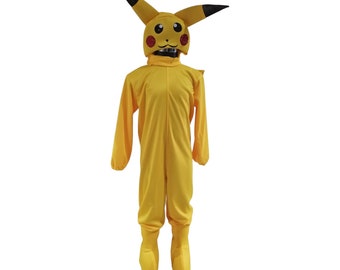 Pikachu Costume, Pikachu Outfit, Pikachu Cosplay, Pikachu Look, Pikachu Style, Pikachu Clothing,Pokemon Costume, For Kids, Halloween