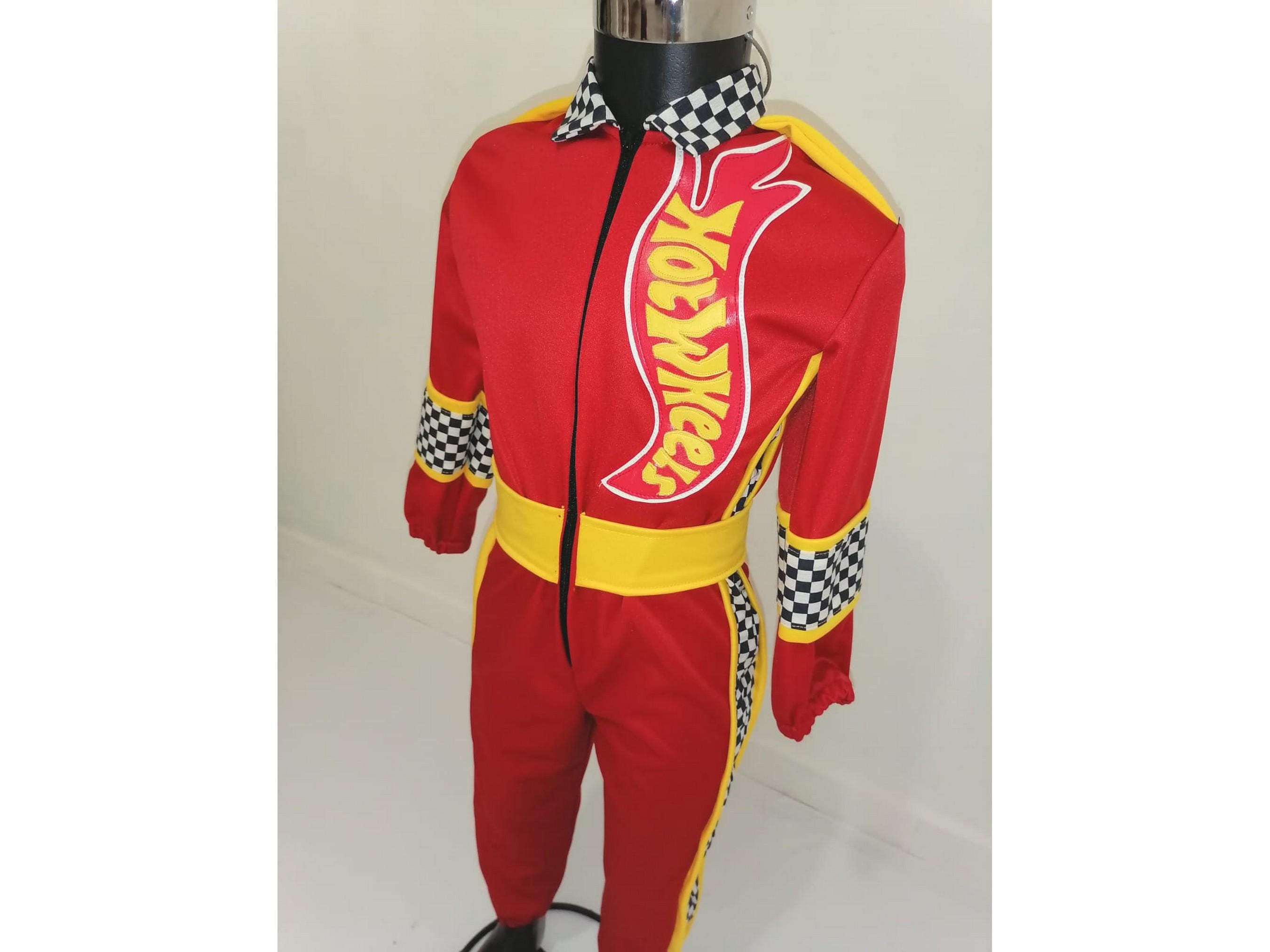 Hot wheels race car driver costume sales