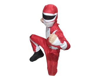 Great, Power Ranger Red Costume, Power Ranger Outfit, Power Ranger Cosplay, Power Ranger Look, Power Ranger Red Style, For Kids, Halloween