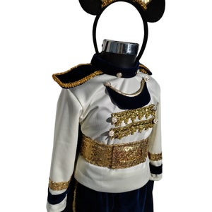 Elegant, Mickey King Costume, Mickey King Outfit, Mickey King Blue Look, Mickey King Blue Style, Mickey Mouse King, For Babies, Halloween imagen 5