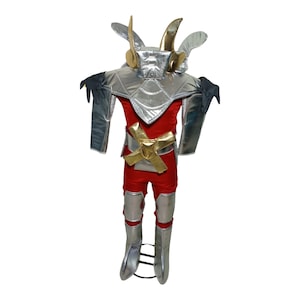Transform your child into a Knight of the Zodiac Quality costume inspired by Pegasus from Saint Seiya, with full armor.