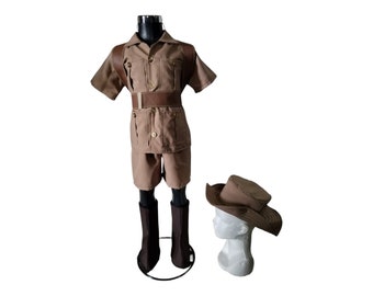 The best, Explorer Costume, Explorer Outfit, Explorer Look, Explorer Clothing,Hunter Costume, Hunter Look, Hunter Style, For Kids, Halloween