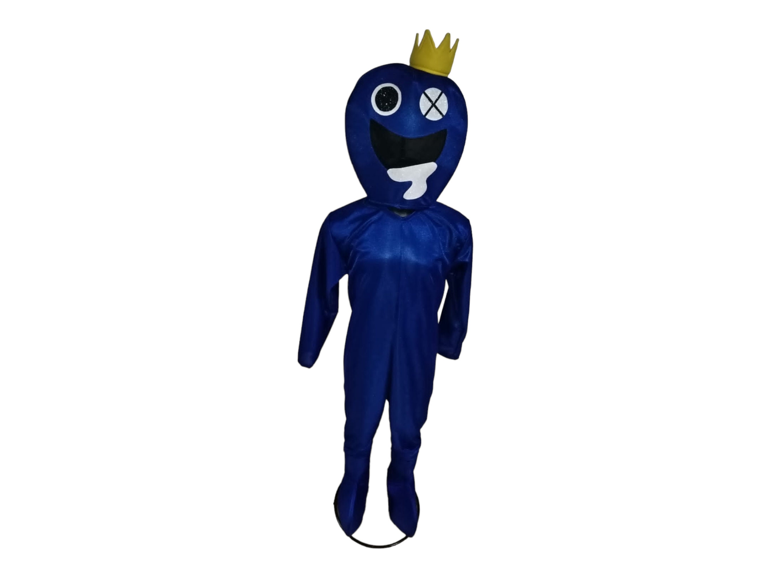 Blue Rainbow Friends Costume Inflatable Kids Adult Girl Boy Woman Men  Halloween Cosplay Blow Up Suit Birthday Christmas Game