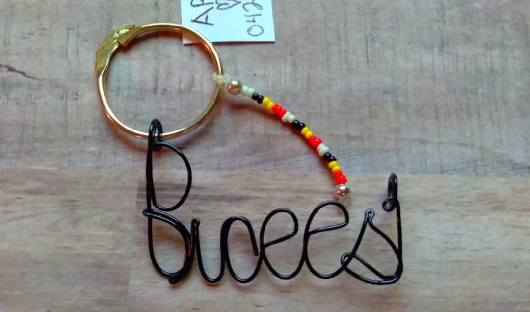 Bucee's Black Keychain Etsy