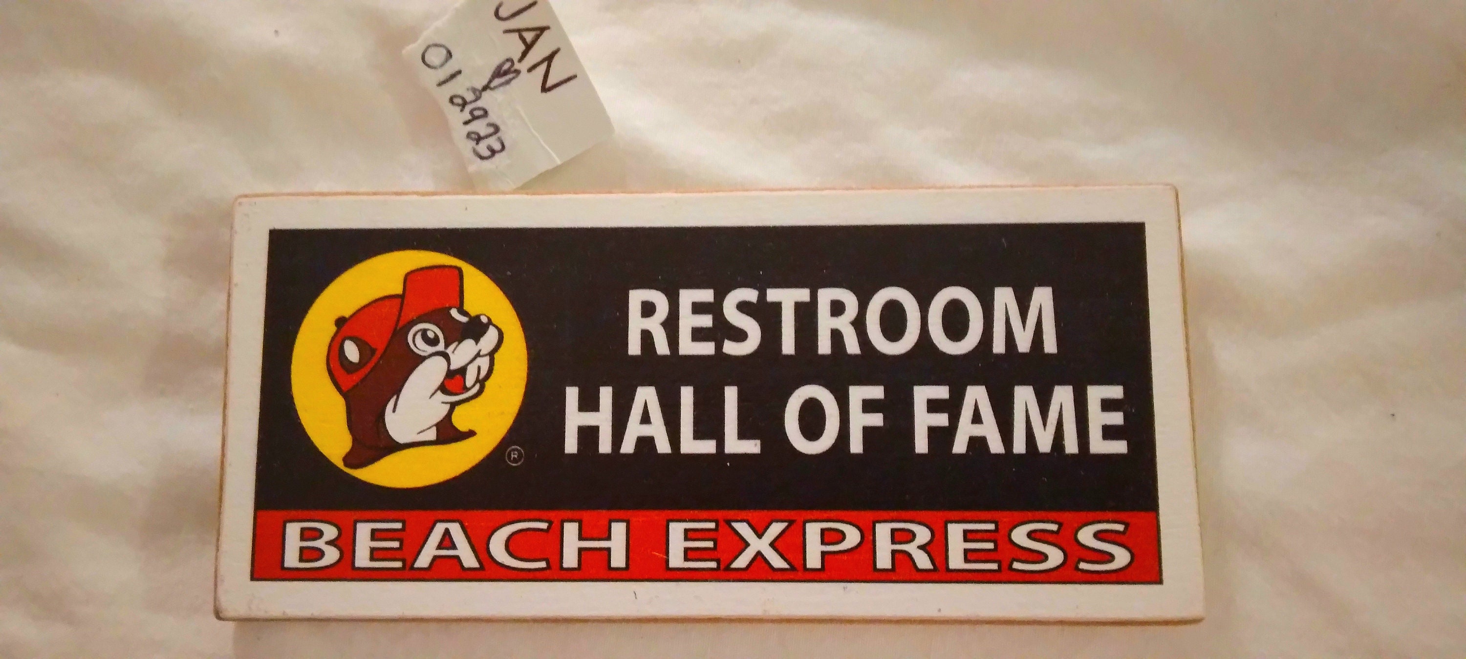 Buc-ee's Restroom Hall of Fame Billboard Magnet - Etsy