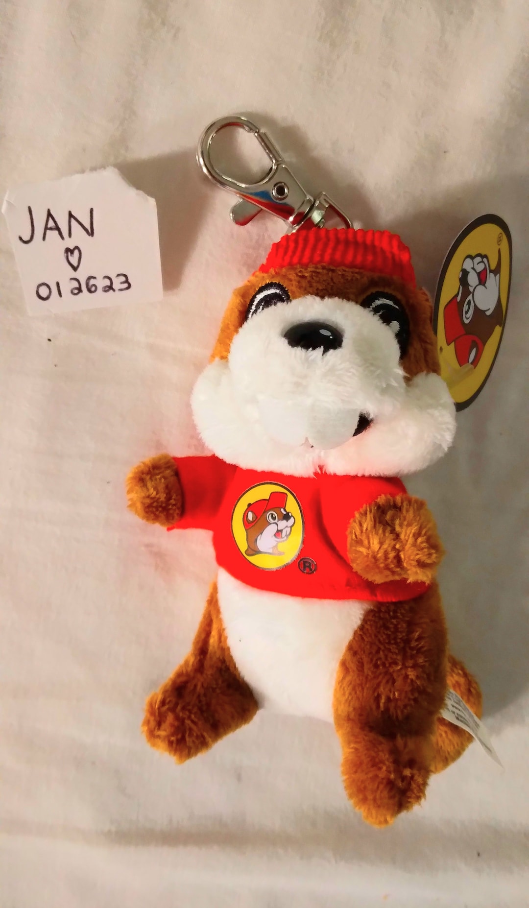 Bucee's Plush Beaver Keychain Etsy