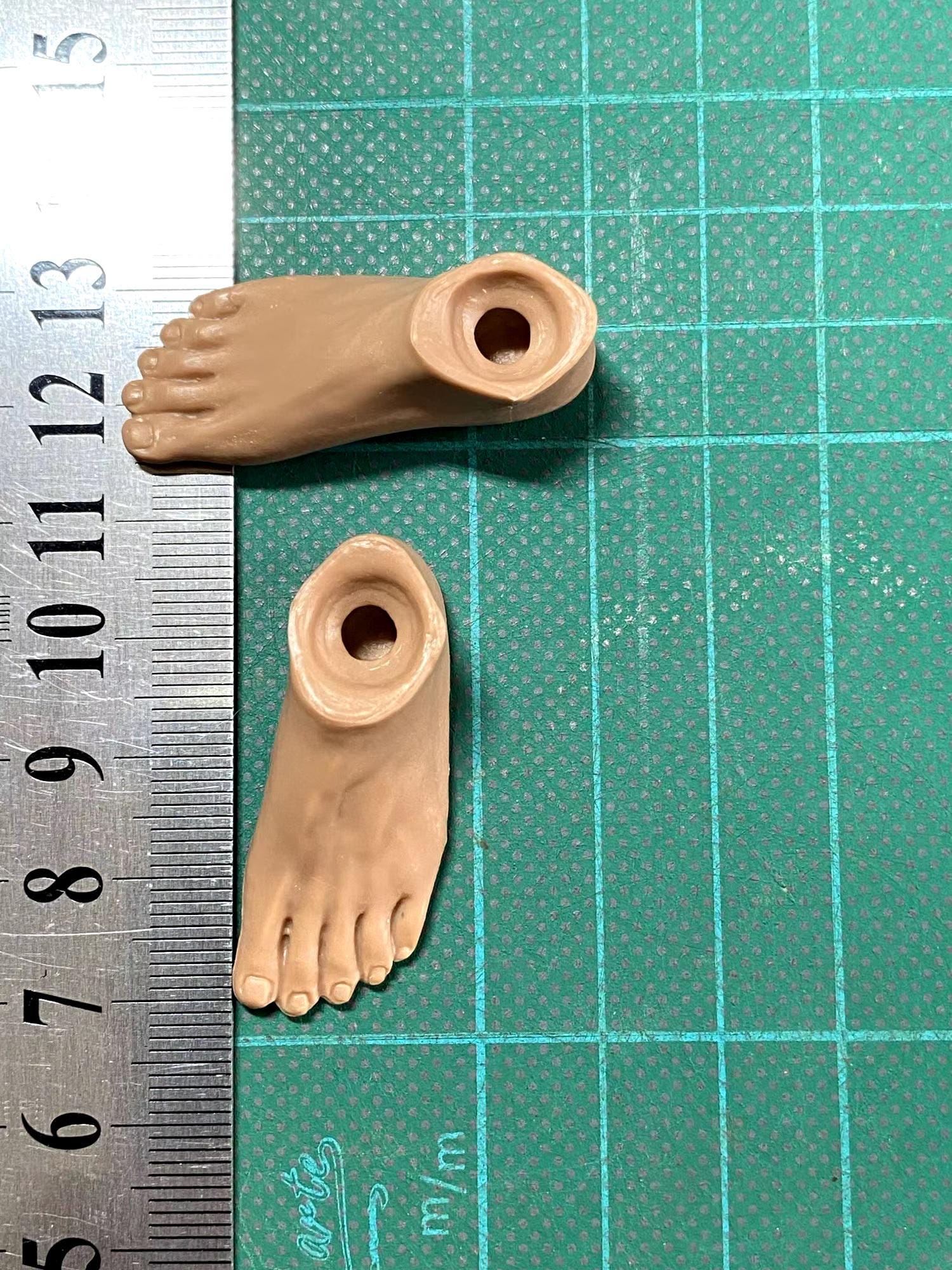 Replacement 1-6 Scale Hands Feet Connector Accessory Fit 12 Inches ...