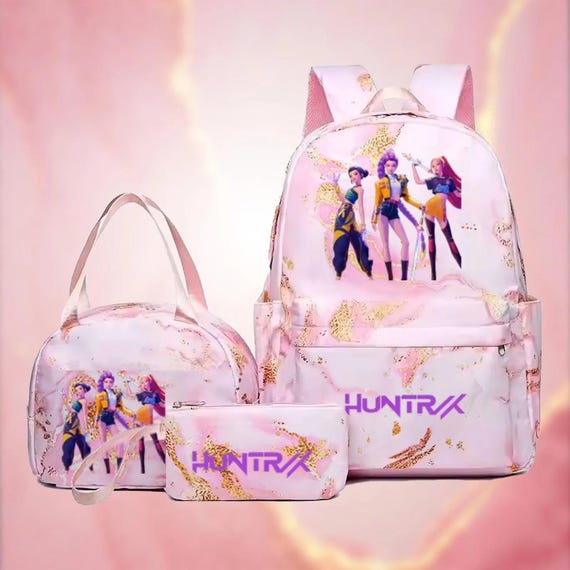 Kpop Demon Hunter 3x Backpack Gift Set - Etsy