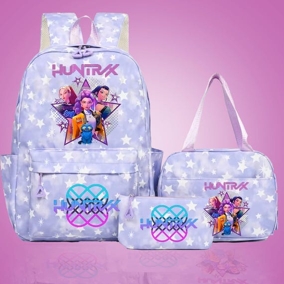 Kpop Demon Hunter 3x Backpack Gift Set - Etsy
