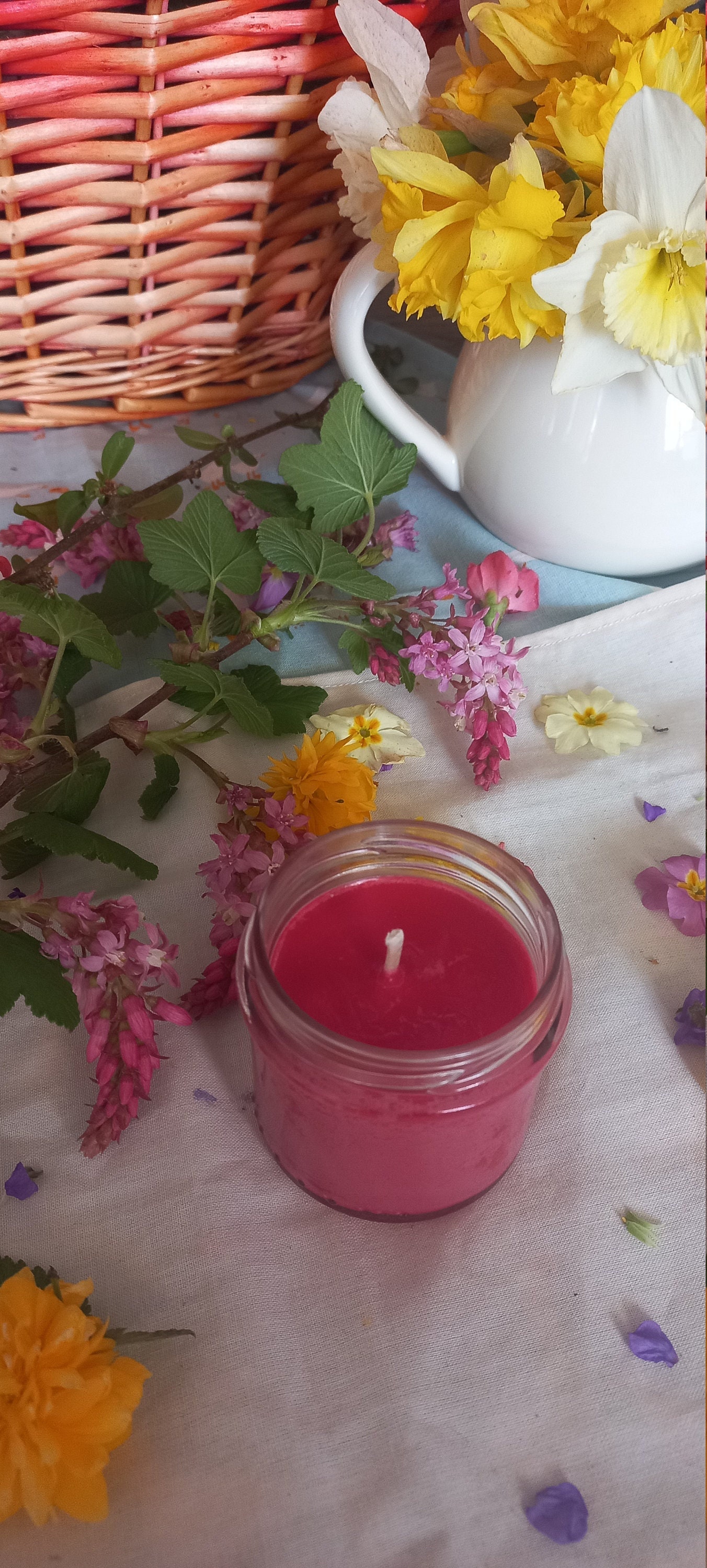 Tartelette Fraise Rhubarbe - Une Petite Bougie