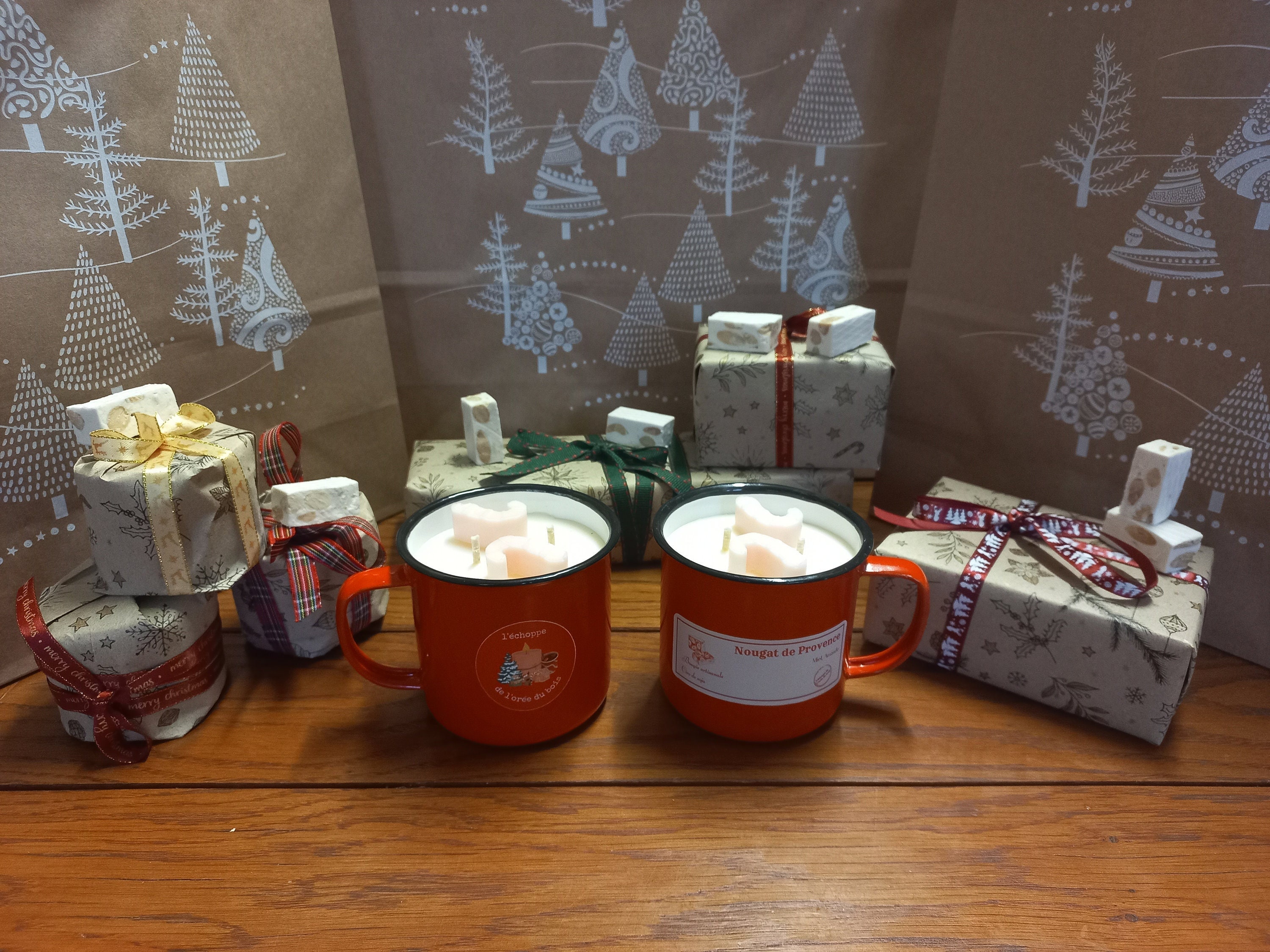 Nougat de Provence - Une Bougie Grand Format