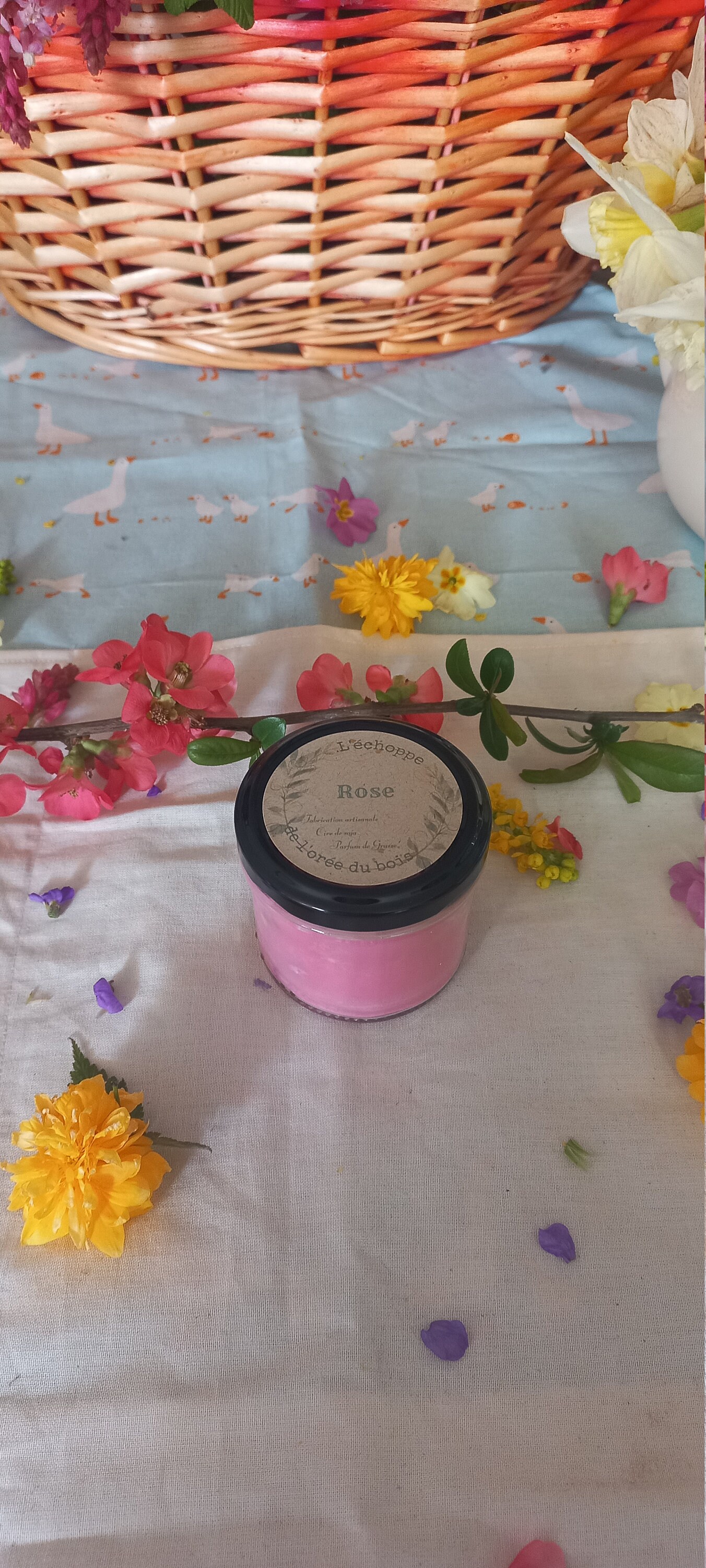 Rose - Une Petite Bougie