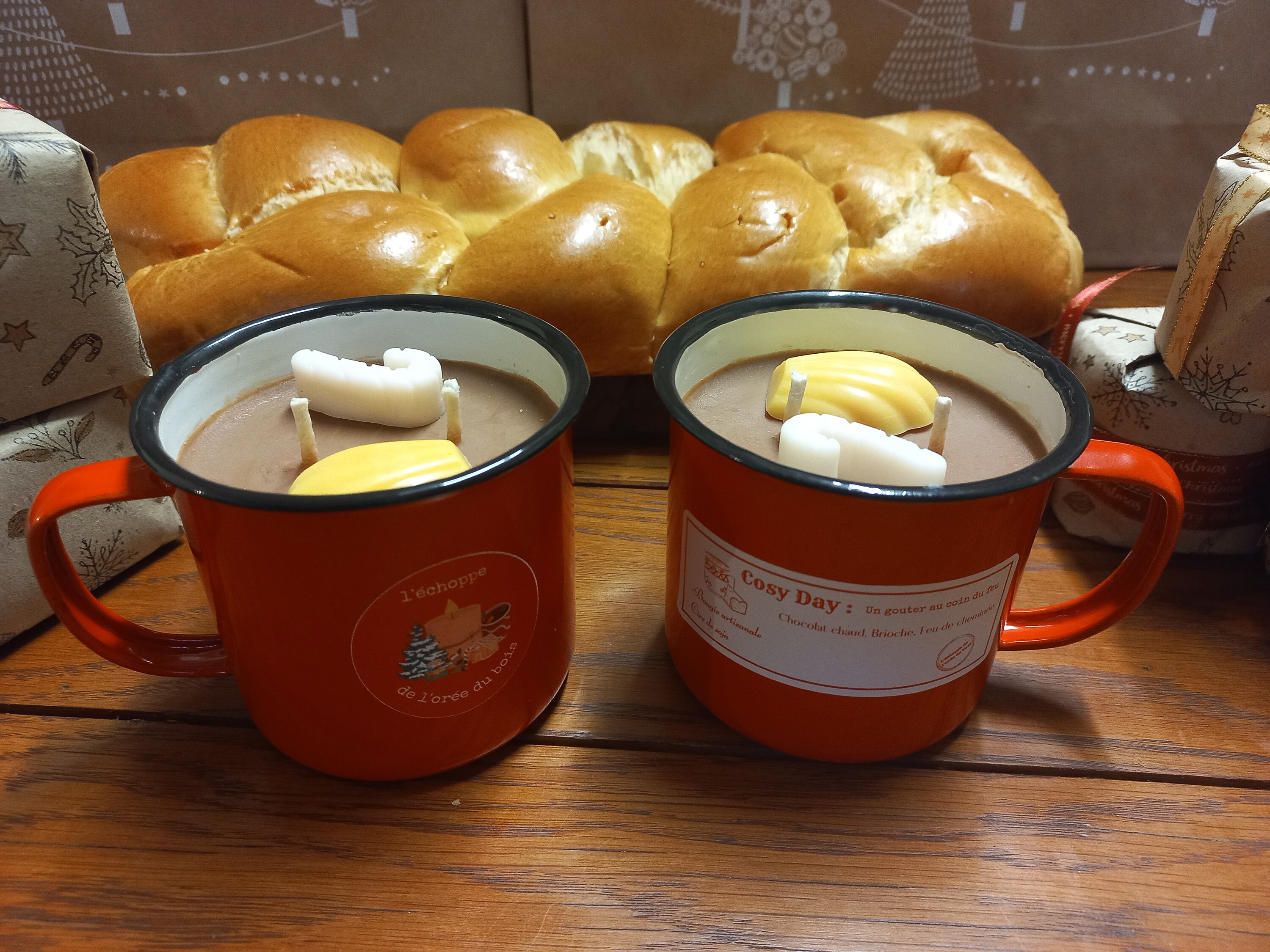 Cosy Day Un Gouter Au Coin Du Feu - Une Bougie Grand Format