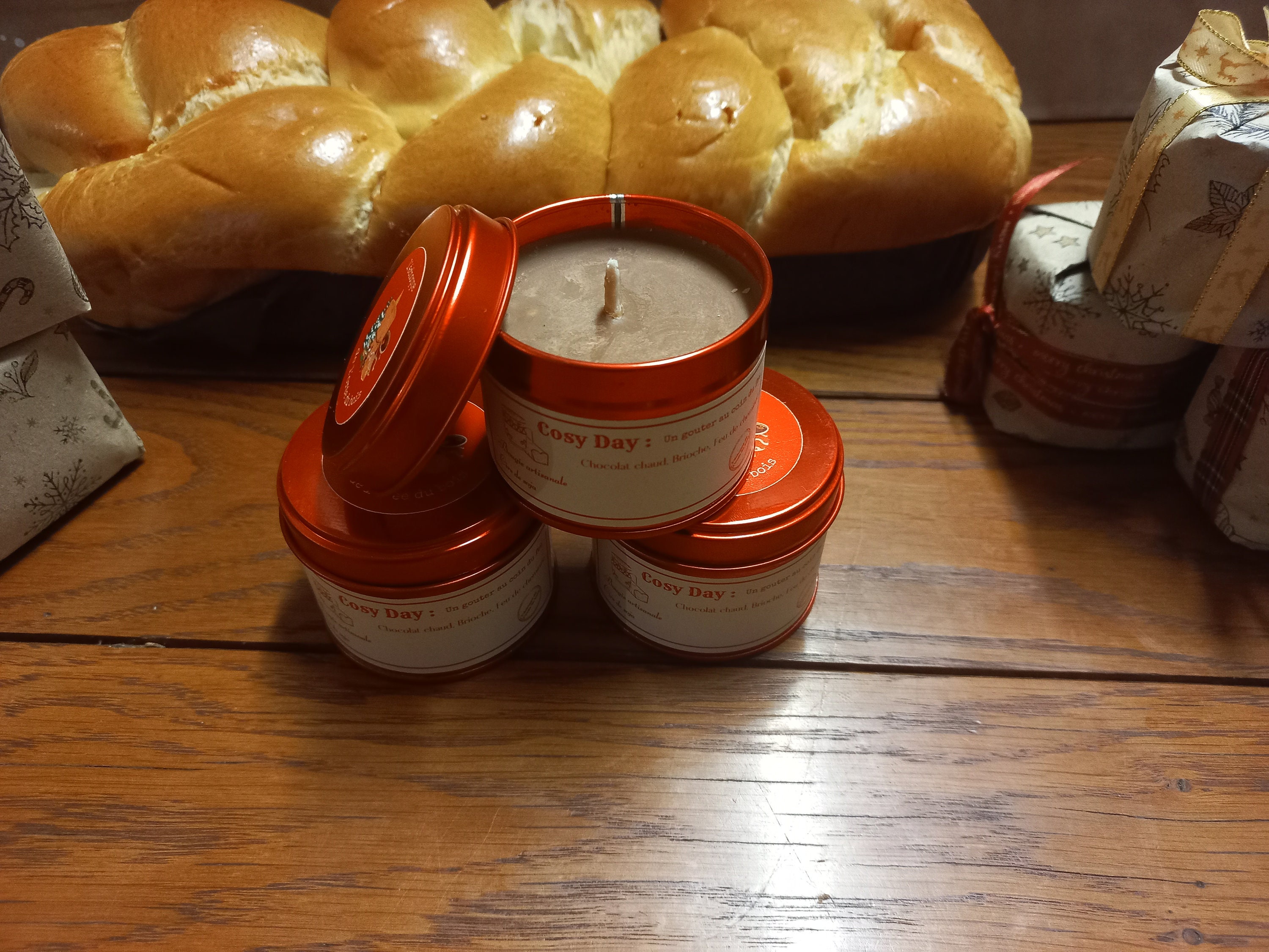 Cosy Day Un Gouter Au Coin Du Feu - Une Petite Bougie