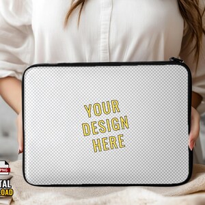 Laptop Case Mockup Customize Your Own Case Template | Easily Edit With ...