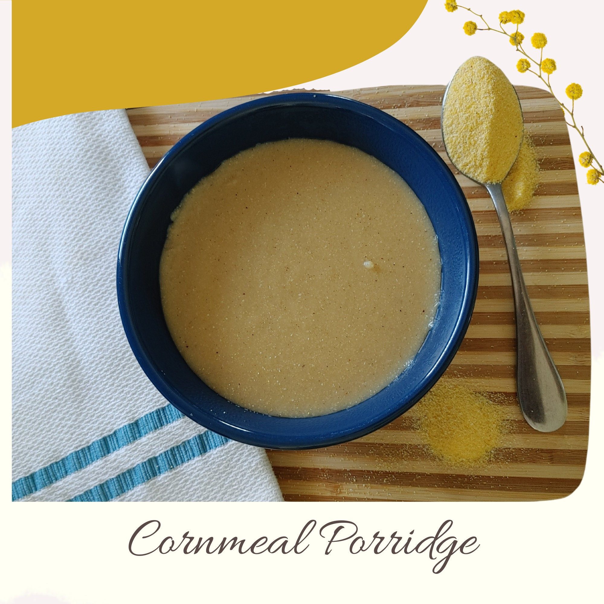 Native American cornmeal porridge recipe