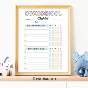 Homeschool Planner Bundle | Printable, Digital | Daily Planner, Weekly ...