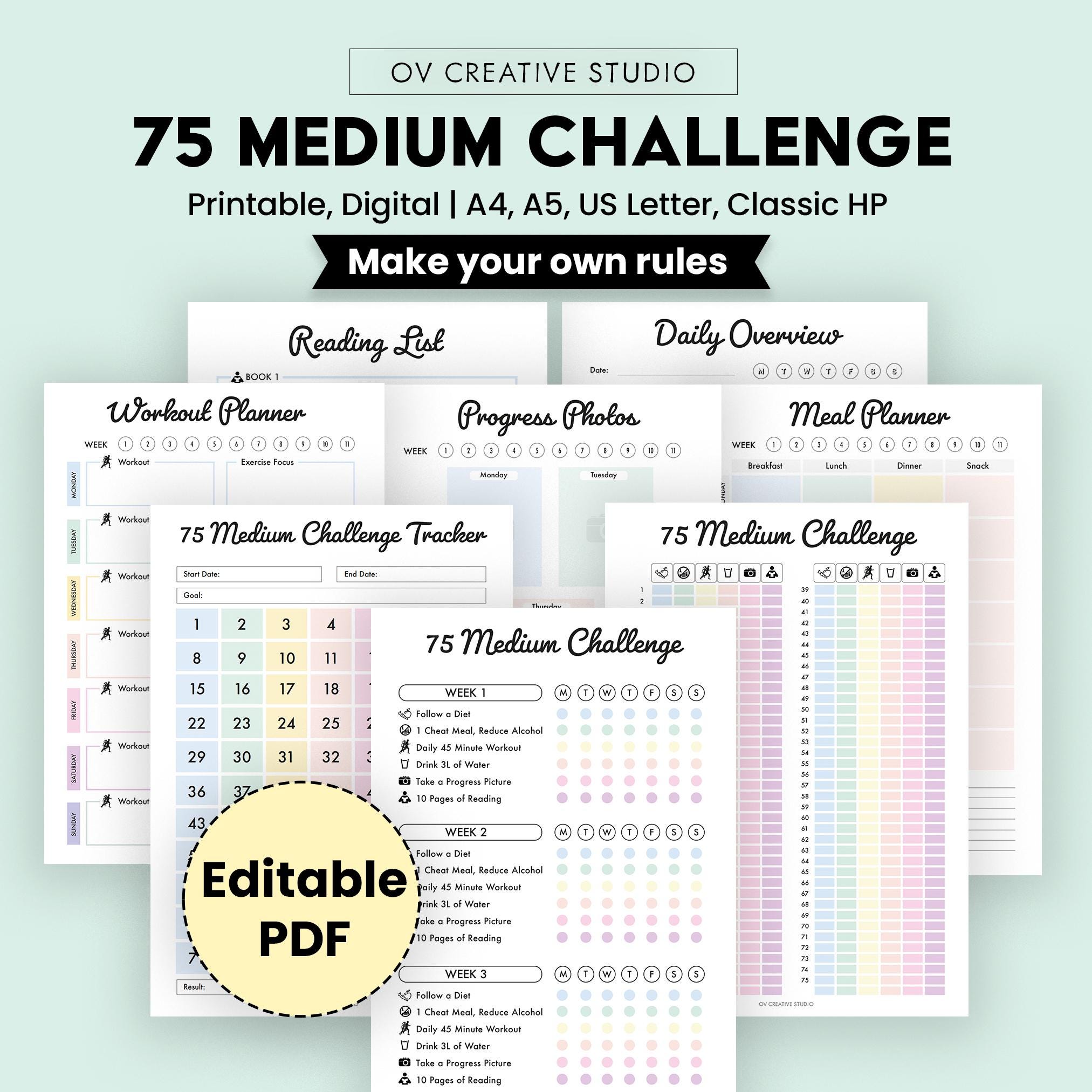 75 hard pdf - Etsy México, image size:2025x2025