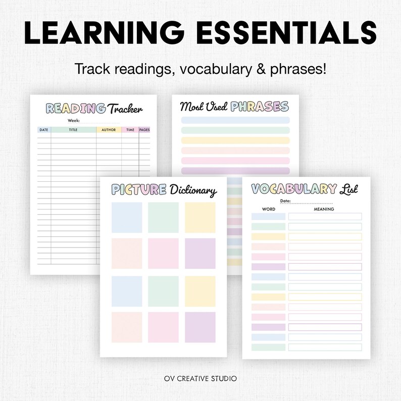 Editable School Planner for Kids 2025-2026, Printable, Digital PDF ...