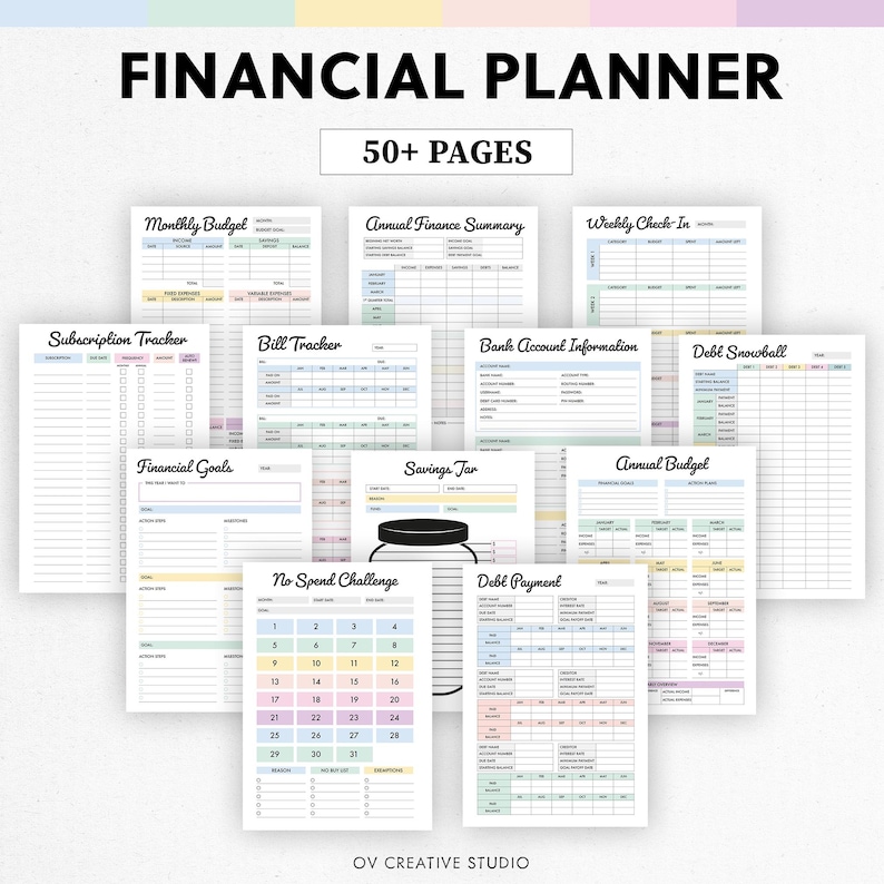 Life Planner Bundle | Printable, Digital PDF | Home Management | All in ...